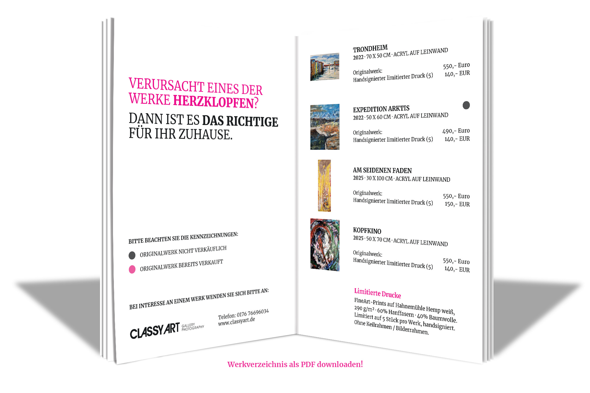 Werkverzeichnis Ellen Sommer